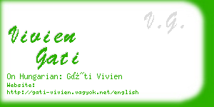 vivien gati business card